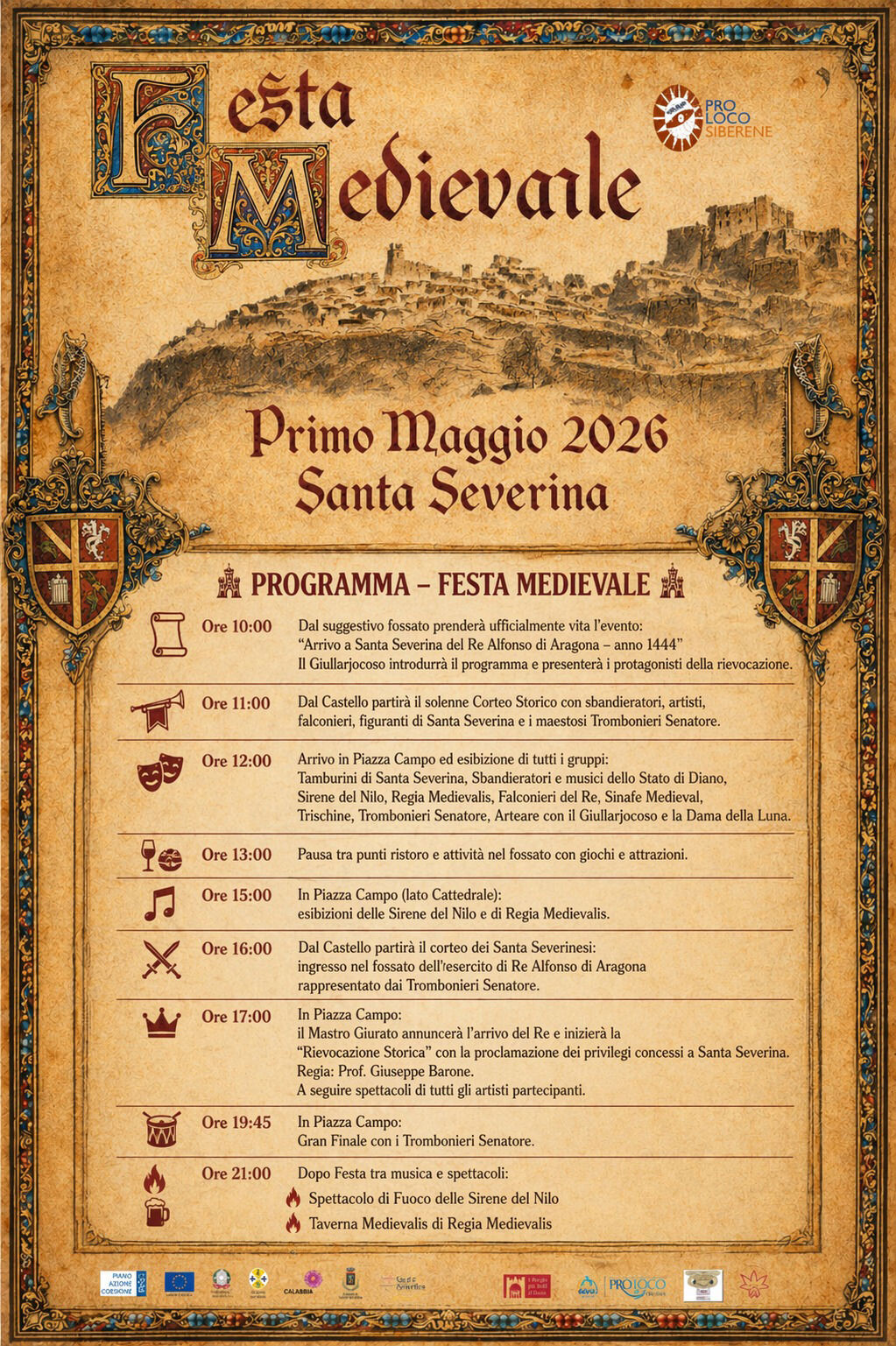 images Santa Severina accoglie Re Alfonso d’Aragona: l'1 maggio il borgo rivive l’arrivo del sovrano