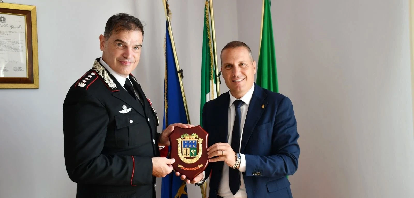 Arma, il colonnello Dario Pini è il nuovo Comandante Provinciale dei Carabinieri di Crotone 