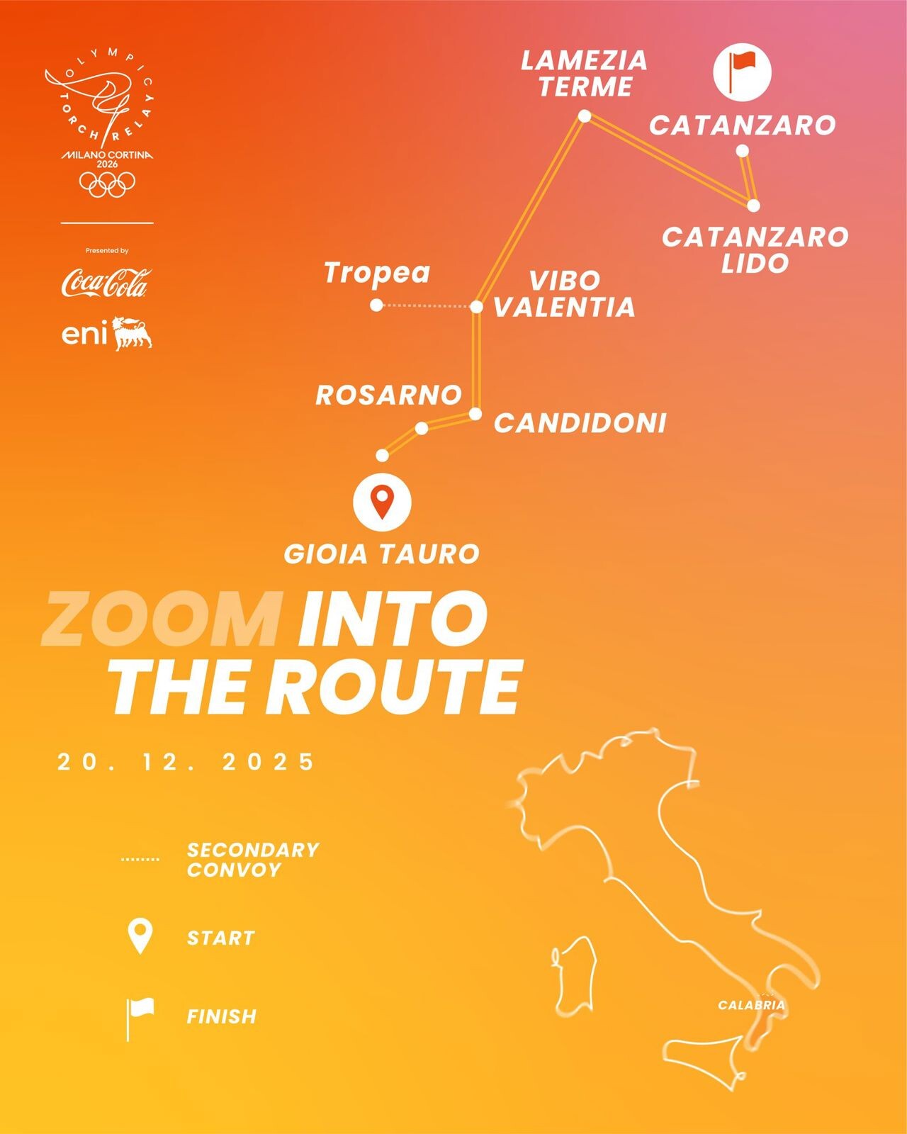 images Fiamma Olimpica a Catanzaro, l’invito del Comune a collaborare per il regolare svolgimento della manifestazione