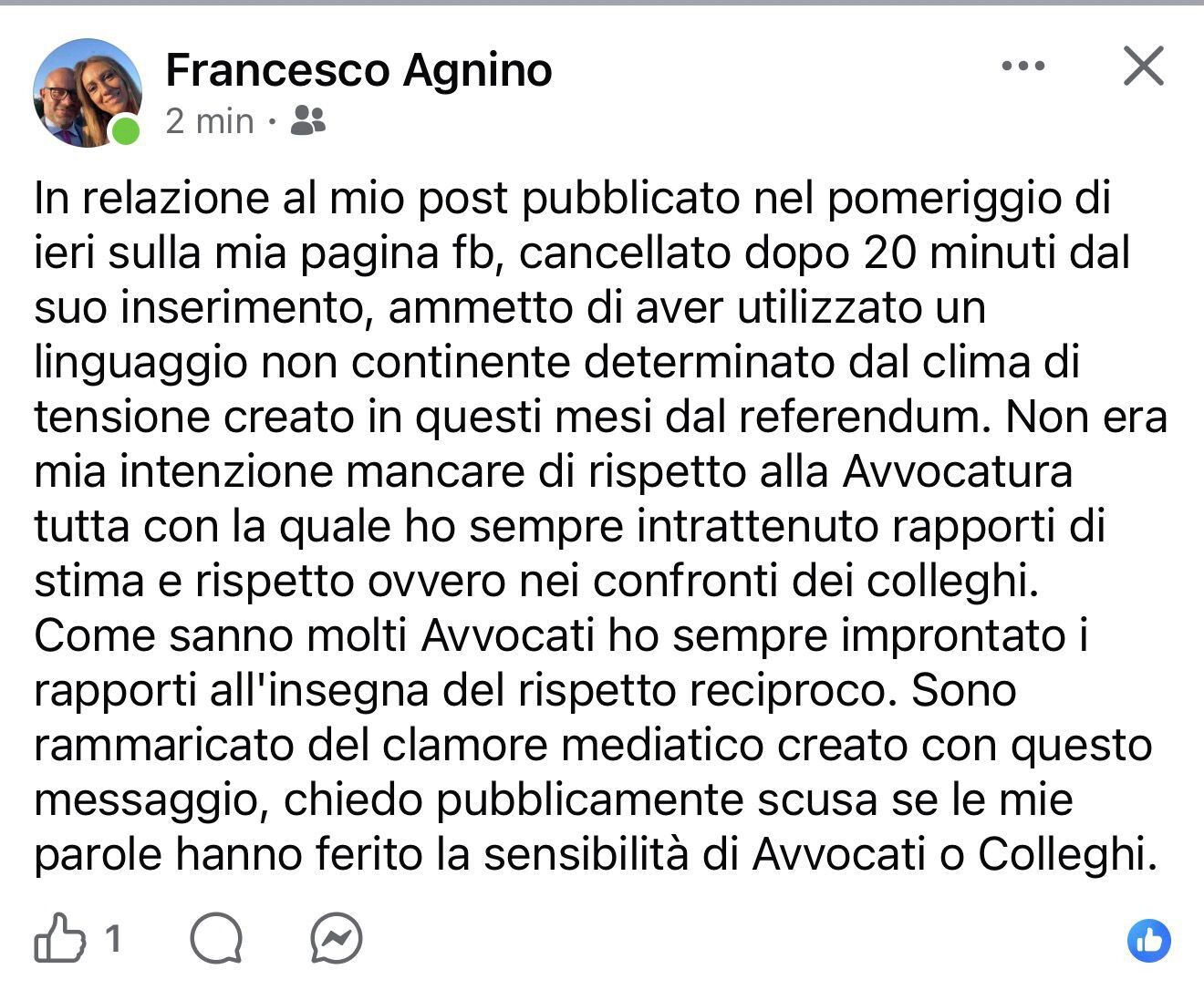 images Un giudice di Cassazione esulta dopo il 'no' alla riforma, l'esposto di Talerico: "Non è imparziale e ci sono errori grammaticali" 