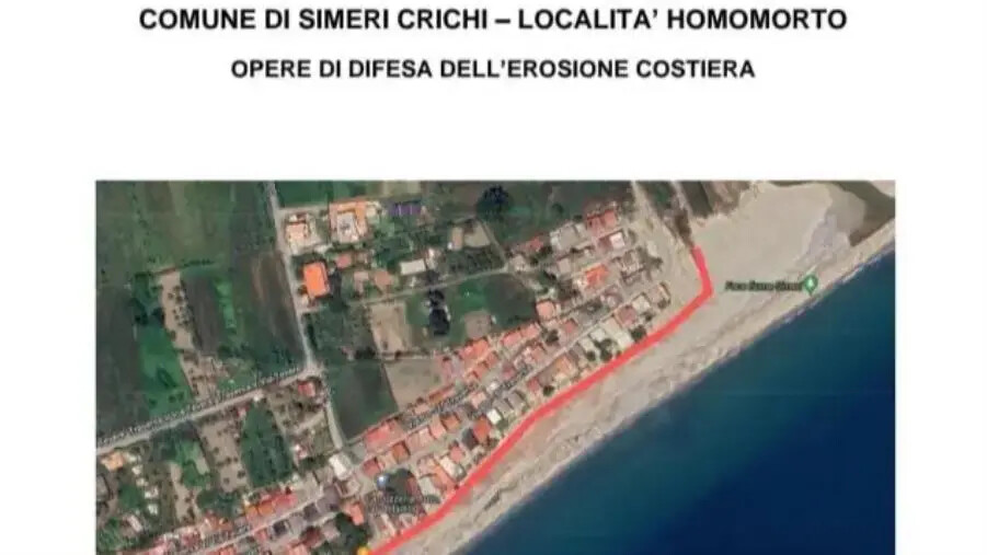 Simeri Crichi, finanziati i primi interventi contro l'erosione costiera in località Homomorto images Simeri Crichi, finanziati i primi interventi contro l'erosione costiera in località Homomorto