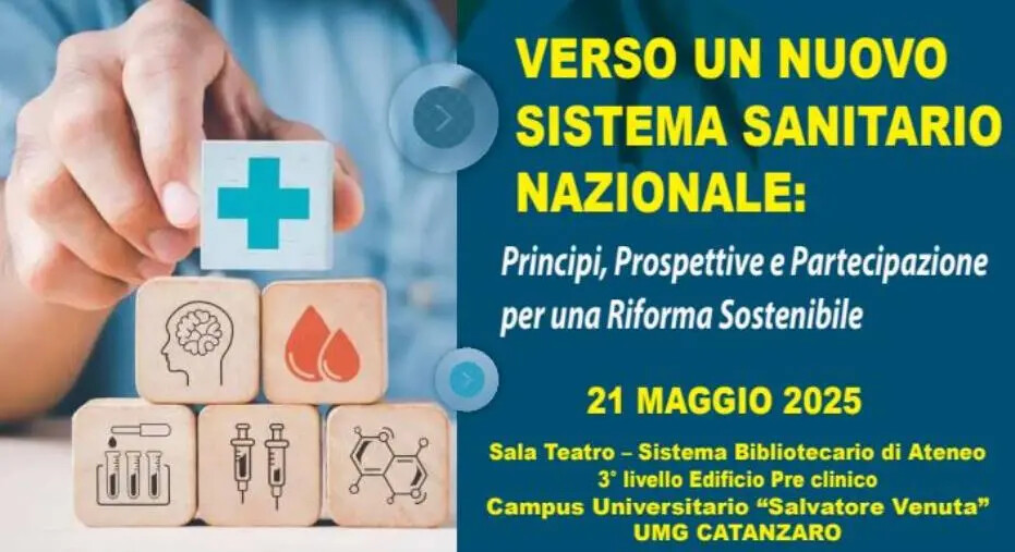 Verso un nuovo sistema sanitario, all’Umg un convegno su principi, prospettive e partecipazione per una riforma sostenibile images Verso un nuovo sistema sanitario, all’Umg un convegno su principi, prospettive e partecipazione per una riforma sostenibile