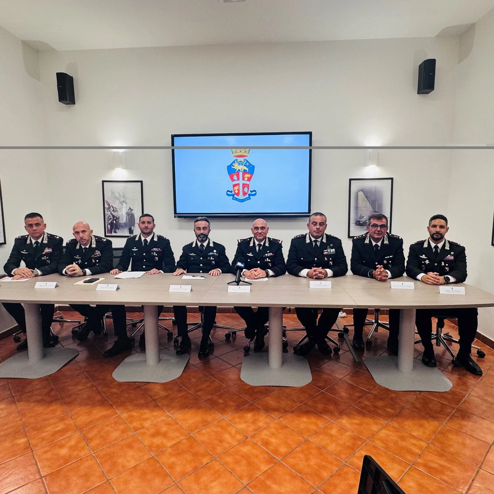 Carabinieri, otto ufficiali lasciano Reggio Calabria: il saluto del Comando Provinciale