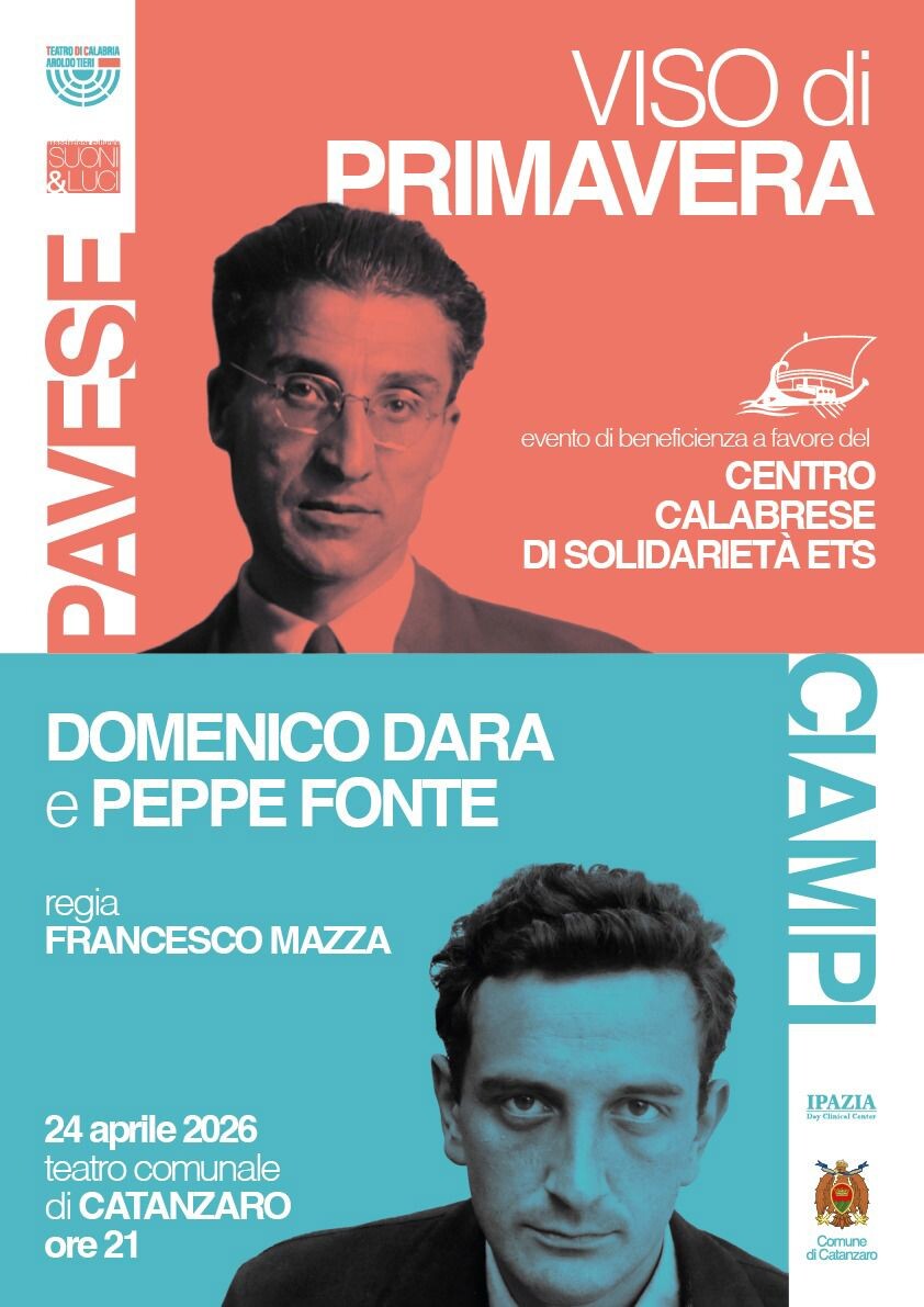 images “Viso di Primavera”: l’arte di Dara e Fonte sposa la causa del Centro Calabrese di Solidarietà ETS il 24 aprile al Teatro Comunale