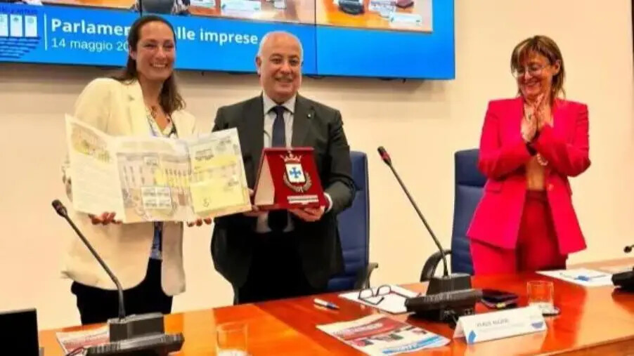 images Al Parlamento delle Imprese della CCIAA di Cosenza interviene l'imprenditore Cordula Wolf 
