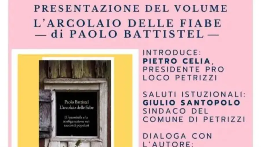 La Casa delle Culture di Petrizzi ospita 'L'arcolaio delle fiabe' di Paolo Battistel images La Casa delle Culture di Petrizzi ospita 'L'arcolaio delle fiabe' di Paolo Battistel