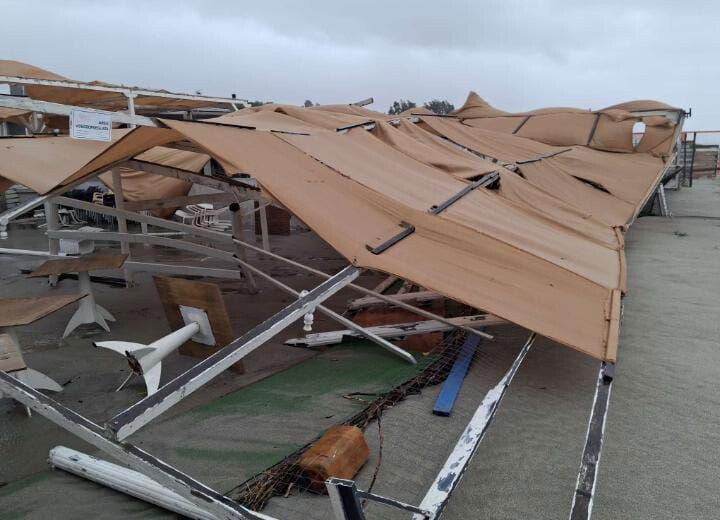 images Maltempo a Catanzaro, gravi danni al Lido del Capitano del quartiere marinaro