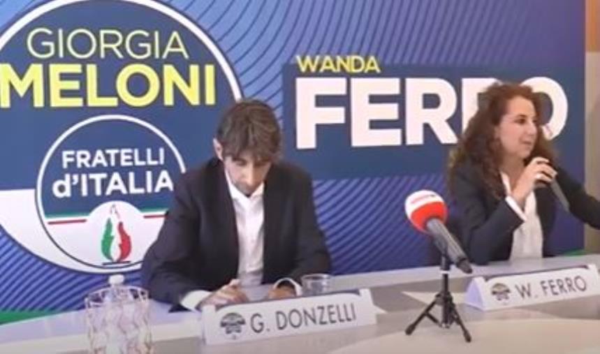 images Comunali Catanzaro, Donzelli (FdI) per Wanda Ferro: "Nessuna sfida interna nel centrodestra"
