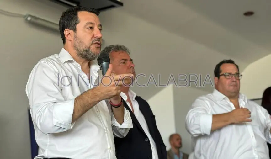 images Salvini a Catanzaro: "Per la Calabria un importante futuro sul piano infrastrutturale"