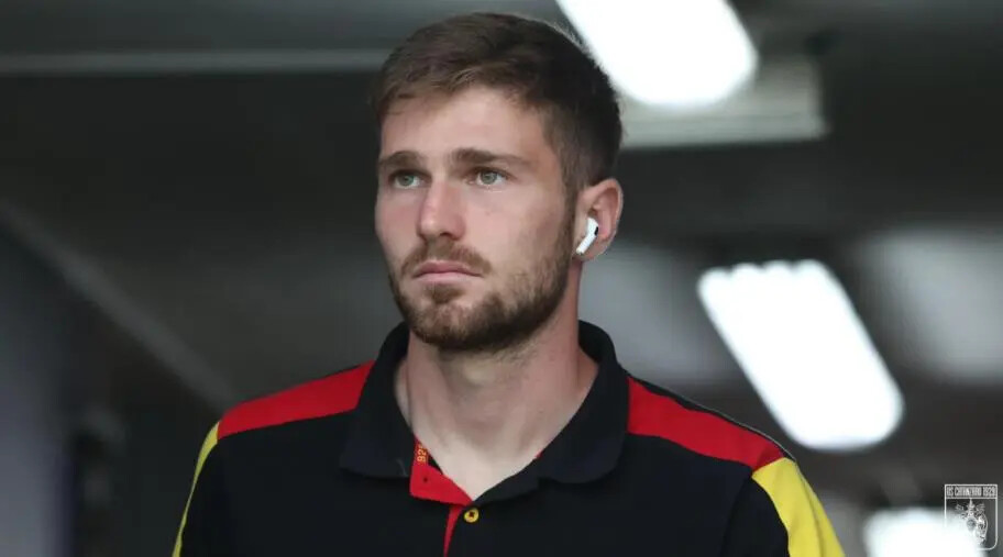 images US Catanzaro 1929, lesione muscolare per Andrea Ghion 