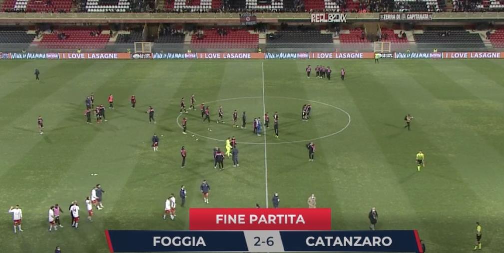 FOGGIA vs CATANZARO: 2-6 finale. Le Aquile stravincono allo Zaccheria e risalgono in classifica images FOGGIA vs CATANZARO: 2-6 finale. Le Aquile stravincono allo Zaccheria e risalgono in classifica