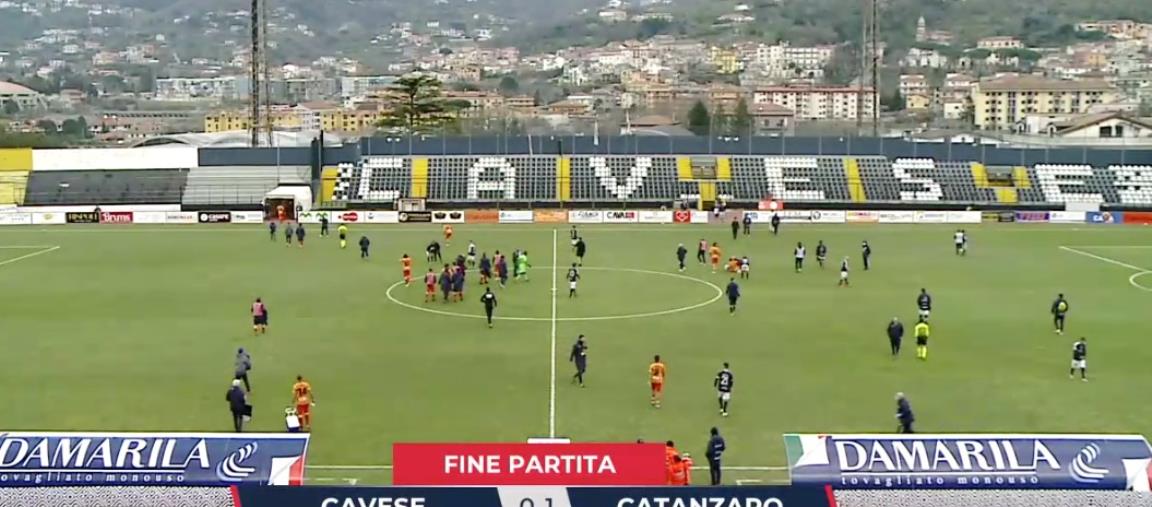 images Cavese vs Catanzaro: 0-1 finale. Le Aquile vincono di misura e scavalcano il Bari al terzo posto