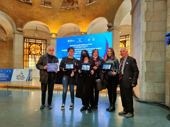 images Giornata Nazionale delle vittime civili delle guerre e dei conflitti mondiali, premiate a Roma le opere del Liceo Artistico "De Nobili" di Catanzaro