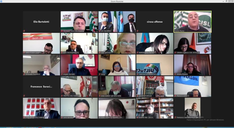 Cgil, Cisl e Uil fanno rete su sanità, lavoro e rilancio della Calabria
 images Cgil, Cisl e Uil fanno rete su sanità, lavoro e rilancio della Calabria
