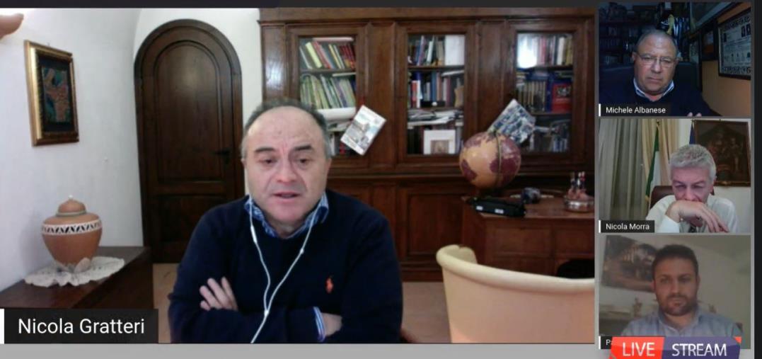 Webinar sull'antimafia. Gratteri ospite di Morra: "La nostra polizia giudiziaria è la migliore al mondo" images Webinar sull'antimafia. Gratteri ospite di Morra: "La nostra polizia giudiziaria è la migliore al mondo"