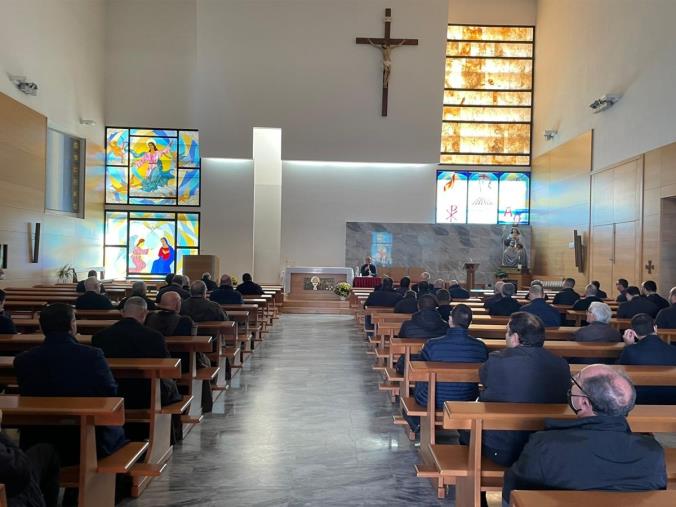 Roccelletta di Borgia, la parrocchia “Santa Maria della Roccella” ospita il ritiro mensile del Clero images Roccelletta di Borgia, la parrocchia “Santa Maria della Roccella” ospita il ritiro mensile del Clero