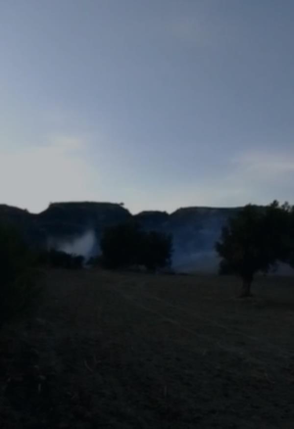 images Squillace, fuoco in località Fiasco Baldaia