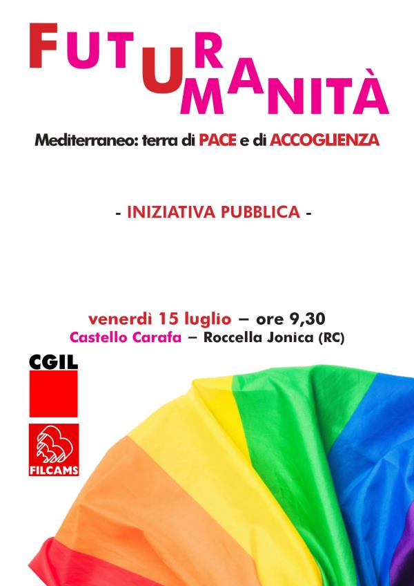 images "Futura Umanità", a Roccella Jonica il 15 luglio l'iniziativa di Filcams e Cgil 