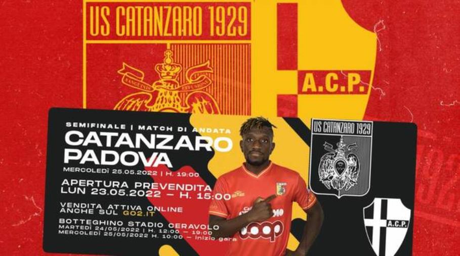 images Catanzaro-Padova: divieto di vendita di alcolici con gradazione superiore a 5 gradi