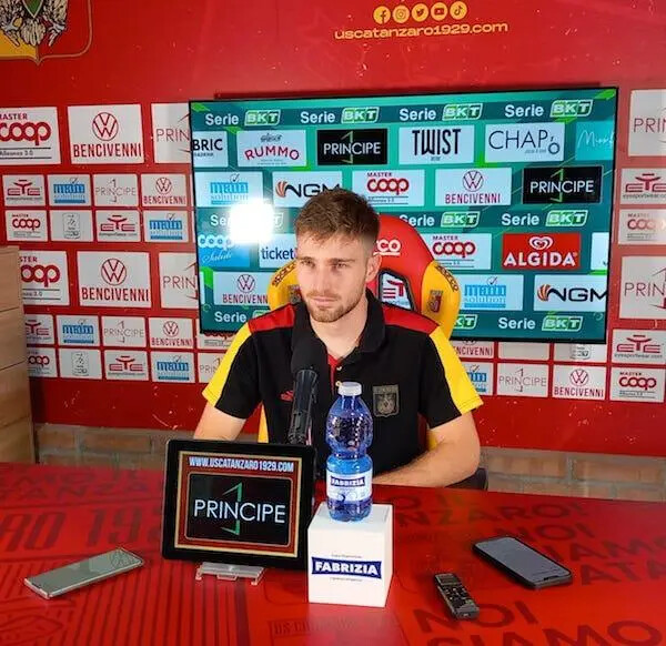 images Ghion in sala stampa: "Sogno di fare gol nel derby sotto la Curva: sarebbe l'apoteosi"