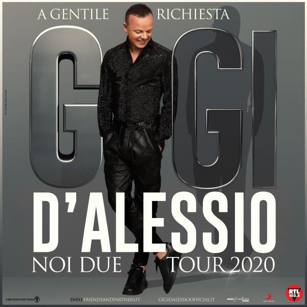 MERCOLEDI' 22 APRILE. Gigi D'Alessio al PalaMilone di Crotone con "Noi due tour 2020" images MERCOLEDI' 22 APRILE. Gigi D'Alessio al PalaMilone di Crotone con "Noi due tour 2020"