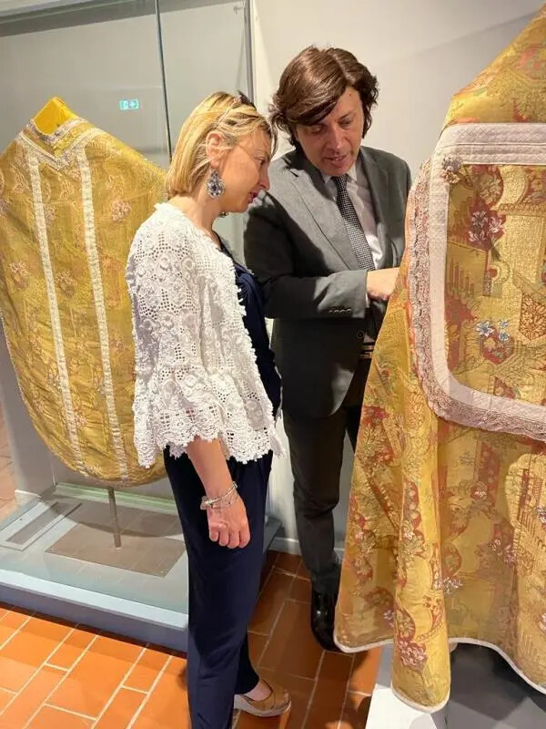 images Il presidente di Calabria Film Commission, Anton Giulio Grande, in visita al Polo museale di Soriano Calabro 