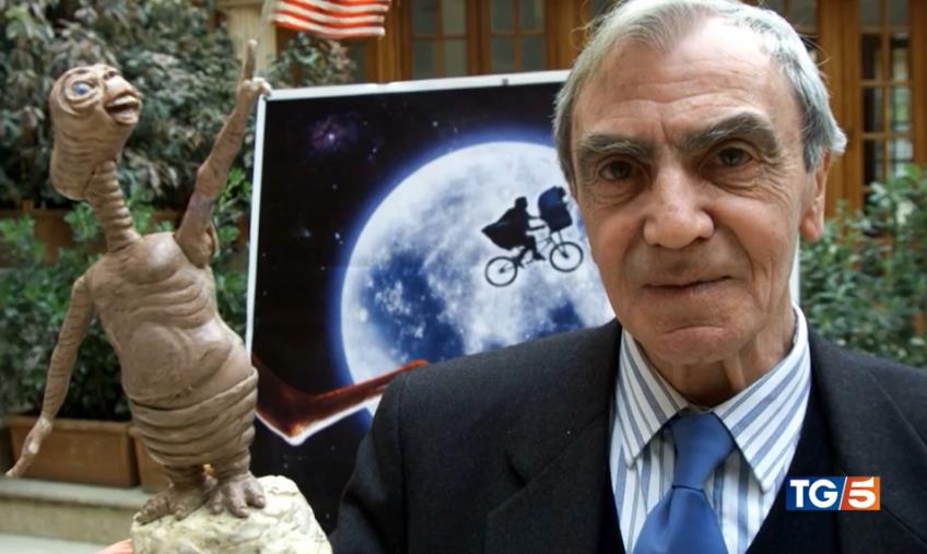 images Uno speciale TG5 a Carlo Rambaldi, l'effettista di ''ET'' e ''King Kong'' che viveva a Lamezia