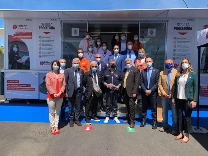 images Vaccini dipendenti Hitachi, Spirlì: "Più sicurezza per il mondo del lavoro" 