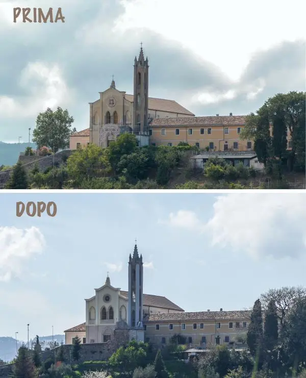 Campanile dei Cappuccini a Chiaravalle, la denuncia del gruppo Chi.Ce: "Irrimediabilmente sfregiato" images Campanile dei Cappuccini a Chiaravalle, la denuncia del gruppo Chi.Ce: "Irrimediabilmente sfregiato"