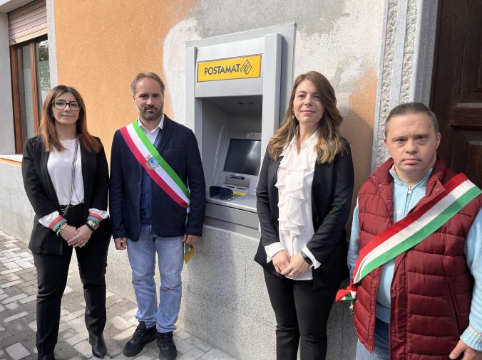 La nuova tecnologia postale arriva a Pentone: installato un ATM di nuova generazione images La nuova tecnologia postale arriva a Pentone: installato un ATM di nuova generazione