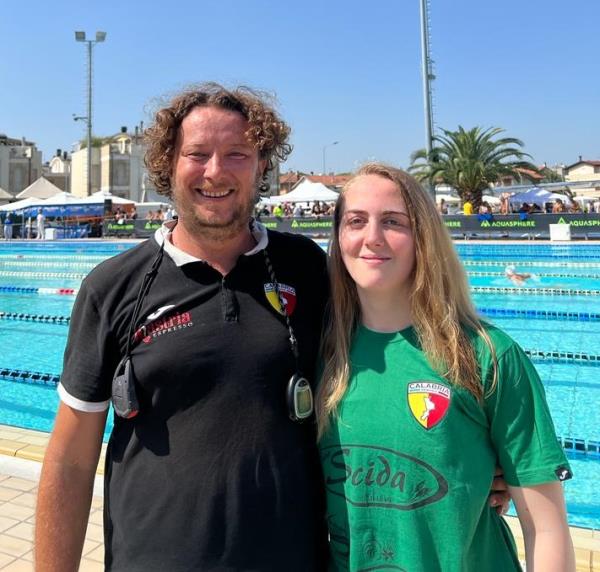images Nuoto, poker di vittorie per la catanzarese Noemi Canino ai campionati italiani FSSI
