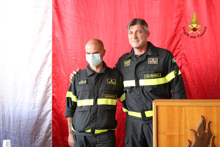 images Catanzaro. Cambio di guardia al Comando dei vigili del fuoco: arriva Giuseppe Bennardo