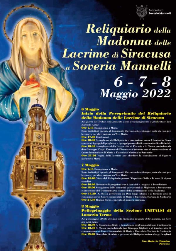 images Dal santuario di Fatima a Soveria Mannelli, venerdì 6 maggio una novena per chiedere la pace nel mondo