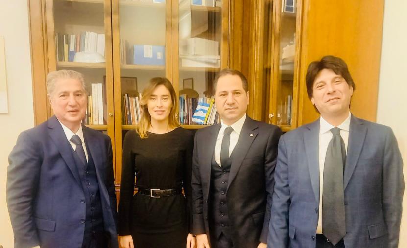 Politica, Gemayel e Speziali incontrano Maria Elena Boschi alla Camera  images Politica, Gemayel e Speziali incontrano Maria Elena Boschi alla Camera