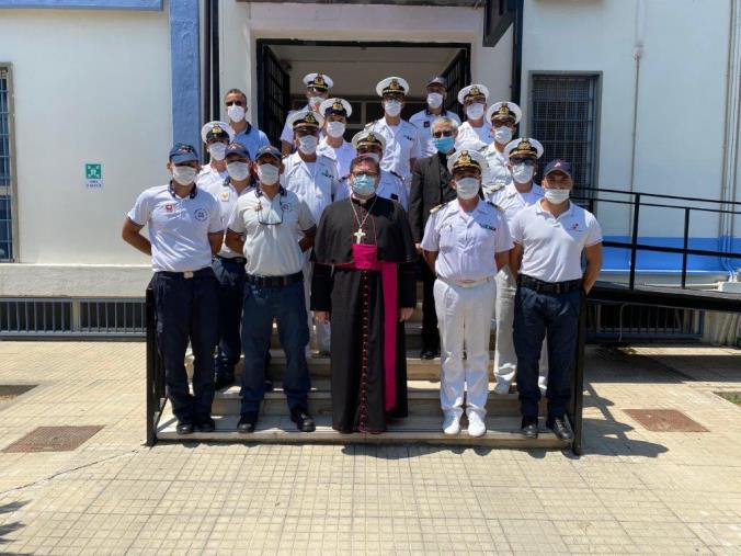 Monsignor Maurizio Aloise, arcivescovo di Rossano Cariati, in visita alla Capitaneria di porto di Corigliano Calabro  images Monsignor Maurizio Aloise, arcivescovo di Rossano Cariati, in visita alla Capitaneria di porto di Corigliano Calabro