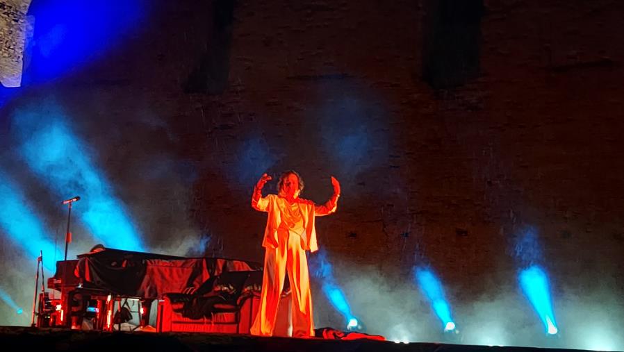 images Catanzaro. Il maltempo impone lo stop al concerto di Gianna Nannini al Parco Scolacium