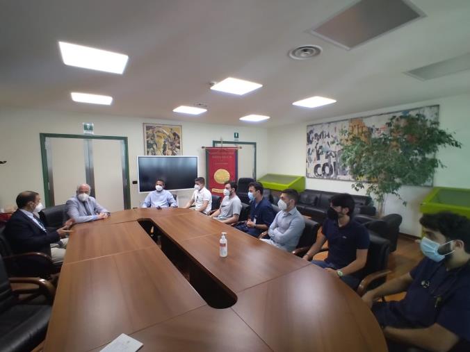 images Campionati Nazionali Universitari, il rettore dell’Umg De Sarro incontra i protagonisti 