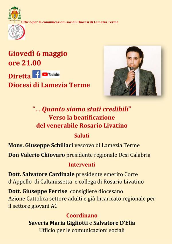 images La Diocesi di Lamezia Terme ricorda Rosario Livatino, il giudice-ragazzino
