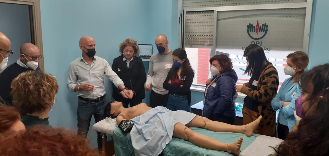 images A Catanzaro gli Infermieri avviano la 'Formazione in simulazione', Cavaliere: "Obiettivo il benessere del paziente"