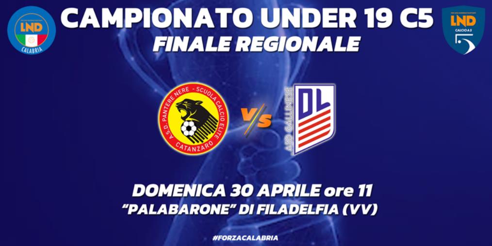 images Calcio a 5, il Titolo regionale Under 19 in palio tra Pantere Nere Catanzaro e Gallinese DL