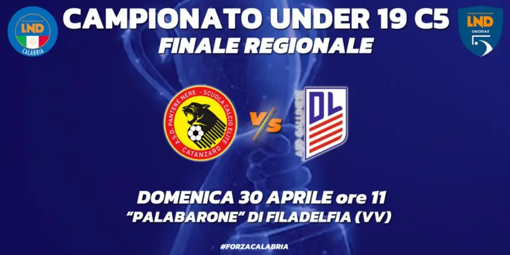Calcio a 5, il Titolo regionale Under 19 in palio tra Pantere Nere Catanzaro e Gallinese DL images Calcio a 5, il Titolo regionale Under 19 in palio tra Pantere Nere Catanzaro e Gallinese DL