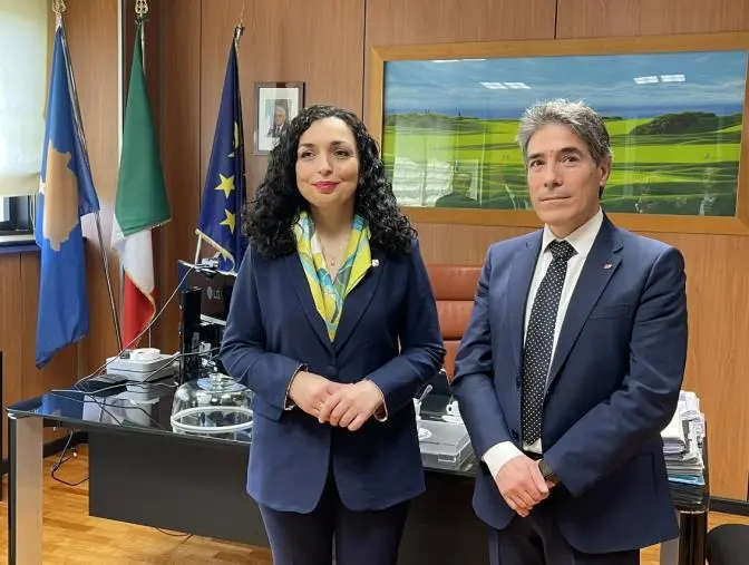 Con la visita della Presidente Vjosa Osmani-Sadriu si rafforza il legame tra Kosovo e Unical images Con la visita della Presidente Vjosa Osmani-Sadriu si rafforza il legame tra Kosovo e Unical