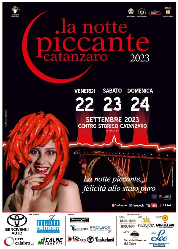images Catanzaro, pochi giorni alla Notte Piccante: il programma 