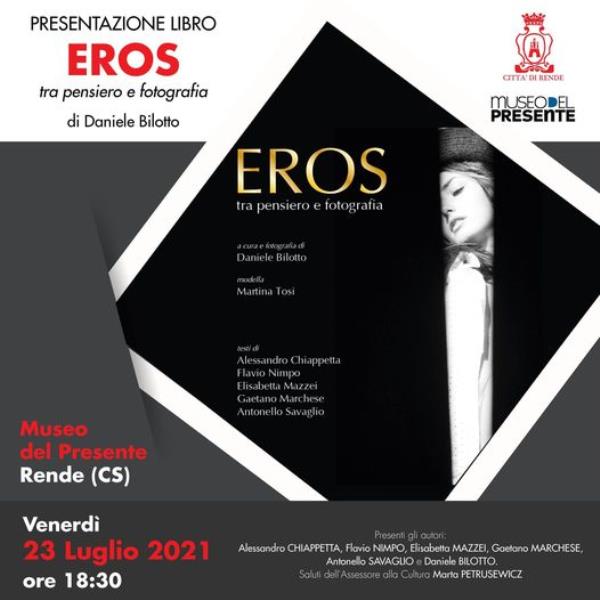 L'Eros dal cinema alla letteratura, dalla pittura alla scultura. Venerdì al Museo del Presente di Rende la presentazione del libro di Bilotto images L'Eros dal cinema alla letteratura, dalla pittura alla scultura. Venerdì al Museo del Presente di Rende la presentazione del libro di Bilotto