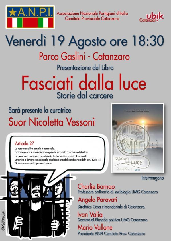 images Venerdì la presentazione del libro di suor Nicoletta Vessoni “Fasciati dalla Luce, storie dal carcere”