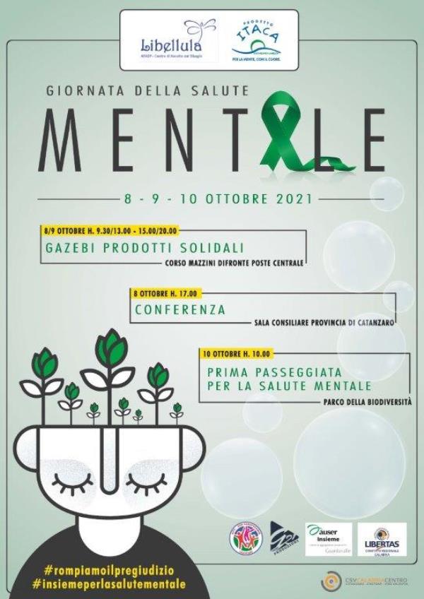 Catanzaro. Giornata mondiale della salute mentale: l'8 ottobre la conferenza stampa a Palazzo di Vetro images Catanzaro. Giornata mondiale della salute mentale: l'8 ottobre la conferenza stampa a Palazzo di Vetro