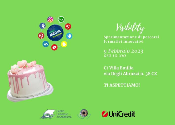 Catanzaro, domani la presentazione del progetto Visibility promosso da CCS e Unicredit images Catanzaro, domani la presentazione del progetto Visibility promosso da CCS e Unicredit