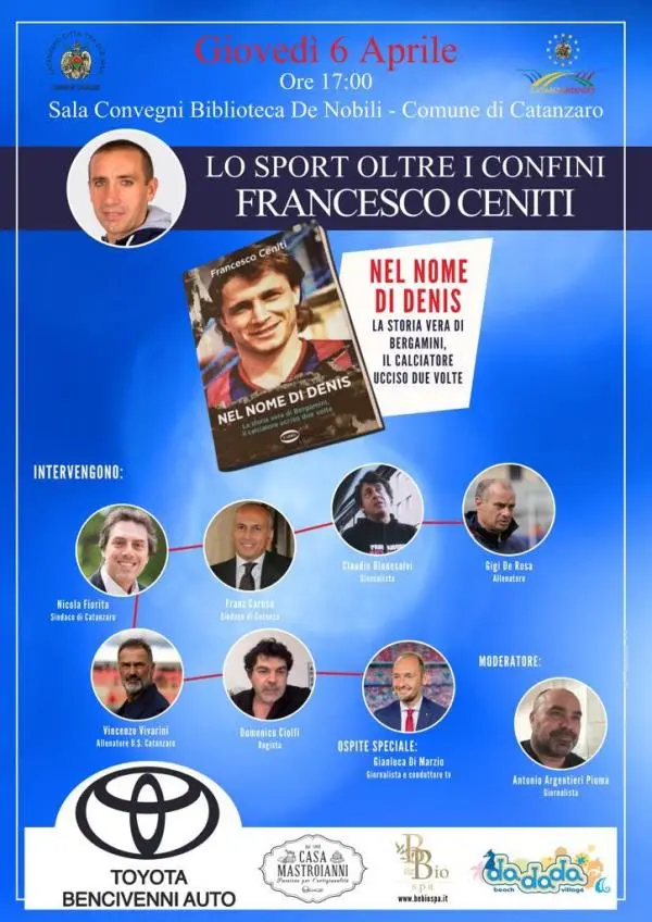 Denis Bergamini, il libro che ne racconta la tragica vicenda sarà presentato a Catanzaro images Denis Bergamini, il libro che ne racconta la tragica vicenda sarà presentato a Catanzaro