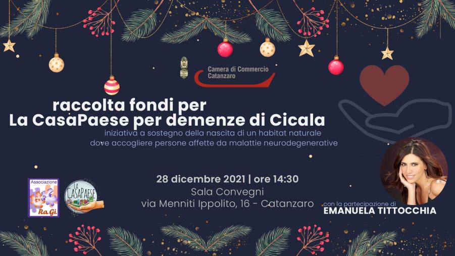 La Camera di Commercio di Catanzaro sostiene “La CasaPaese di Cicala”: il 28 dicembre raccolta fondi images La Camera di Commercio di Catanzaro sostiene “La CasaPaese di Cicala”: il 28 dicembre raccolta fondi
