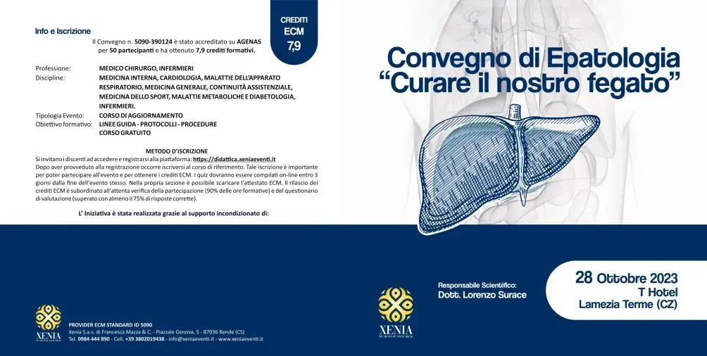 images Medicina. Il fegato in primo piano in un workshop dell’Asp di Catanzaro